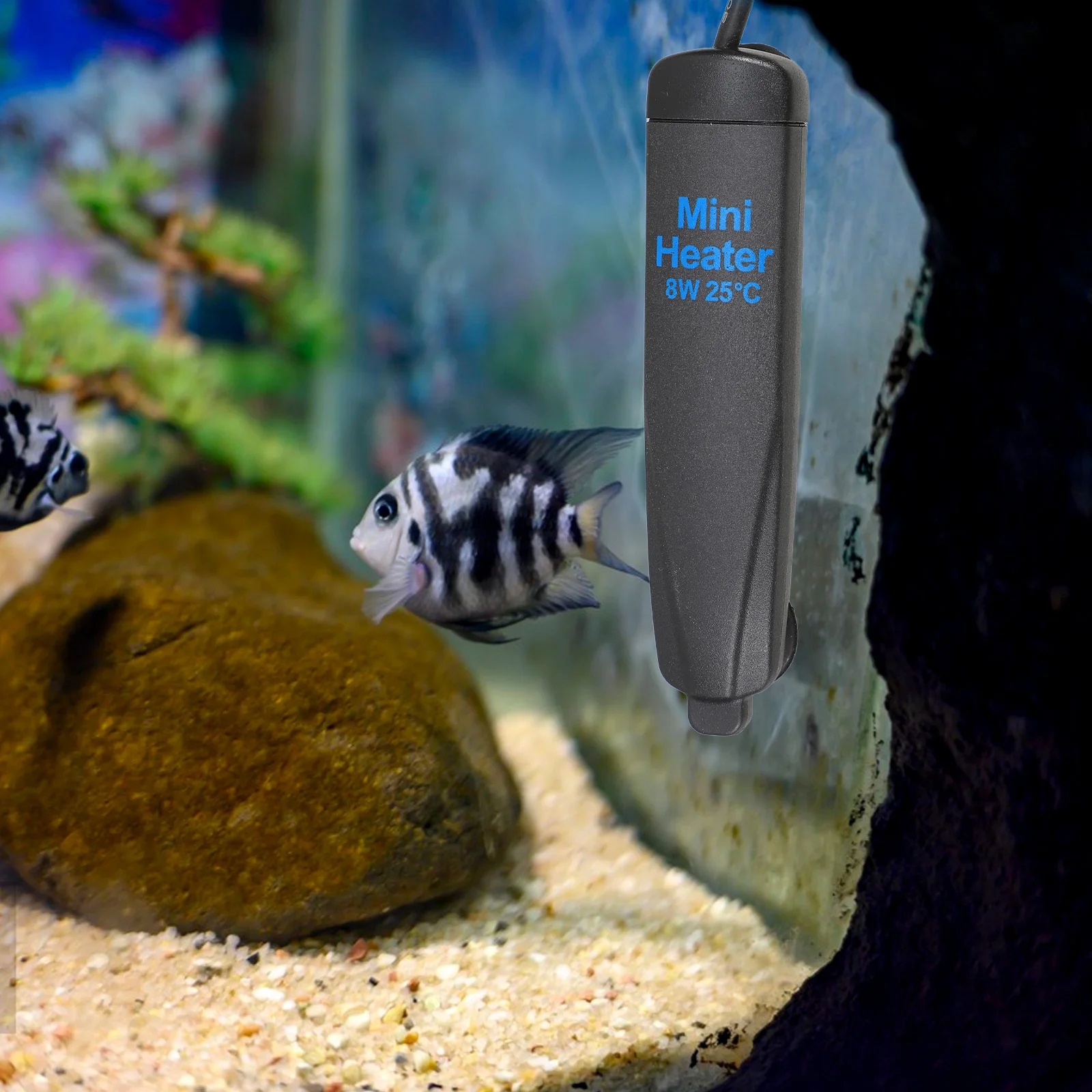 

Fish Tank Heater Submersible Automatic Temperature Control For Small Aquarium Turtle Tanks Betta Tropical Fish Eu Plug