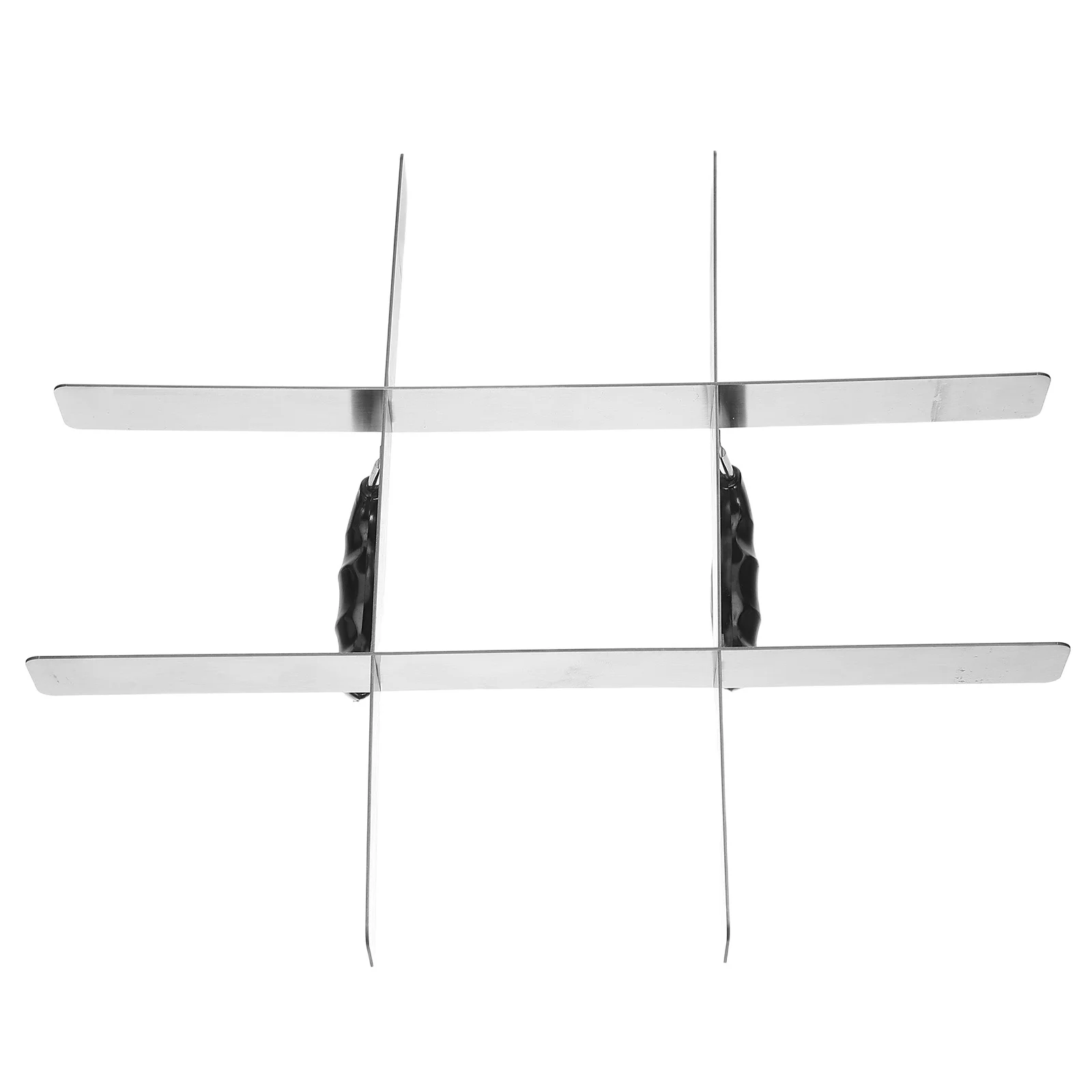 

Cake Divider Stainless Steel 9 Grids Brownie Equal Portion Marker Pie Slicer Cheesecake Cutting Guide Rectangular Bread Pan