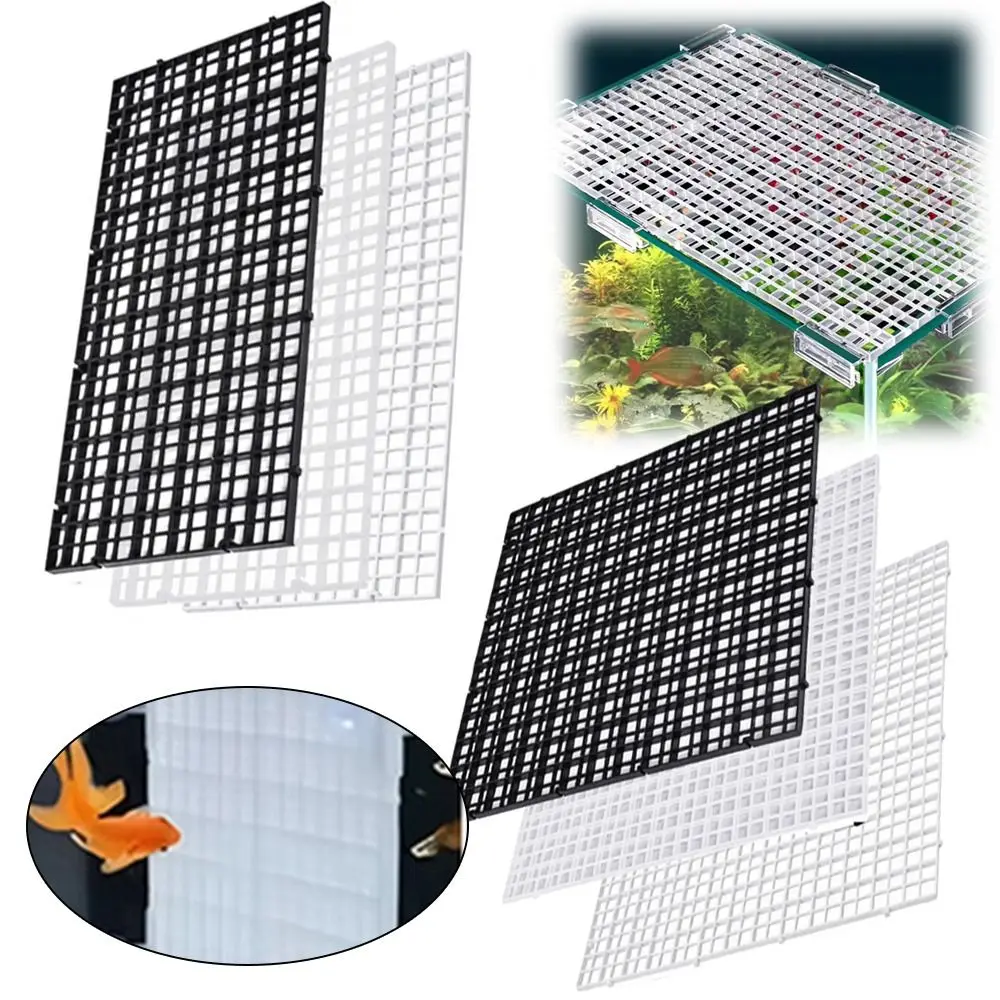 30x15/30x30cm Fish Tank Isolation Plate Detachable Spliceable Hollow Bottom Filter Plate Bottom Filter for Aquarium view 5