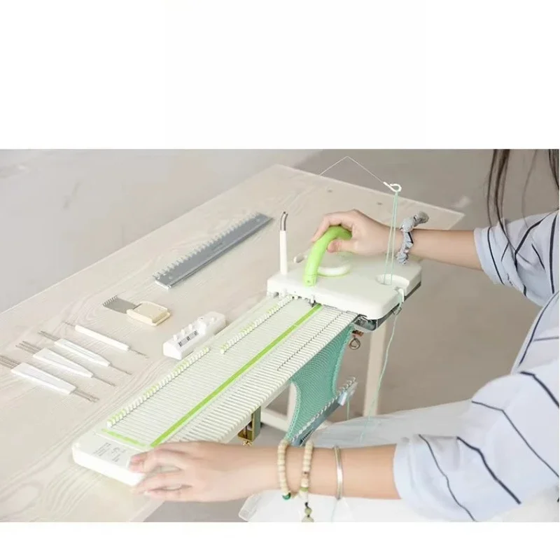 Design Casual Loose Style Handmade Sweater Knitting Machine