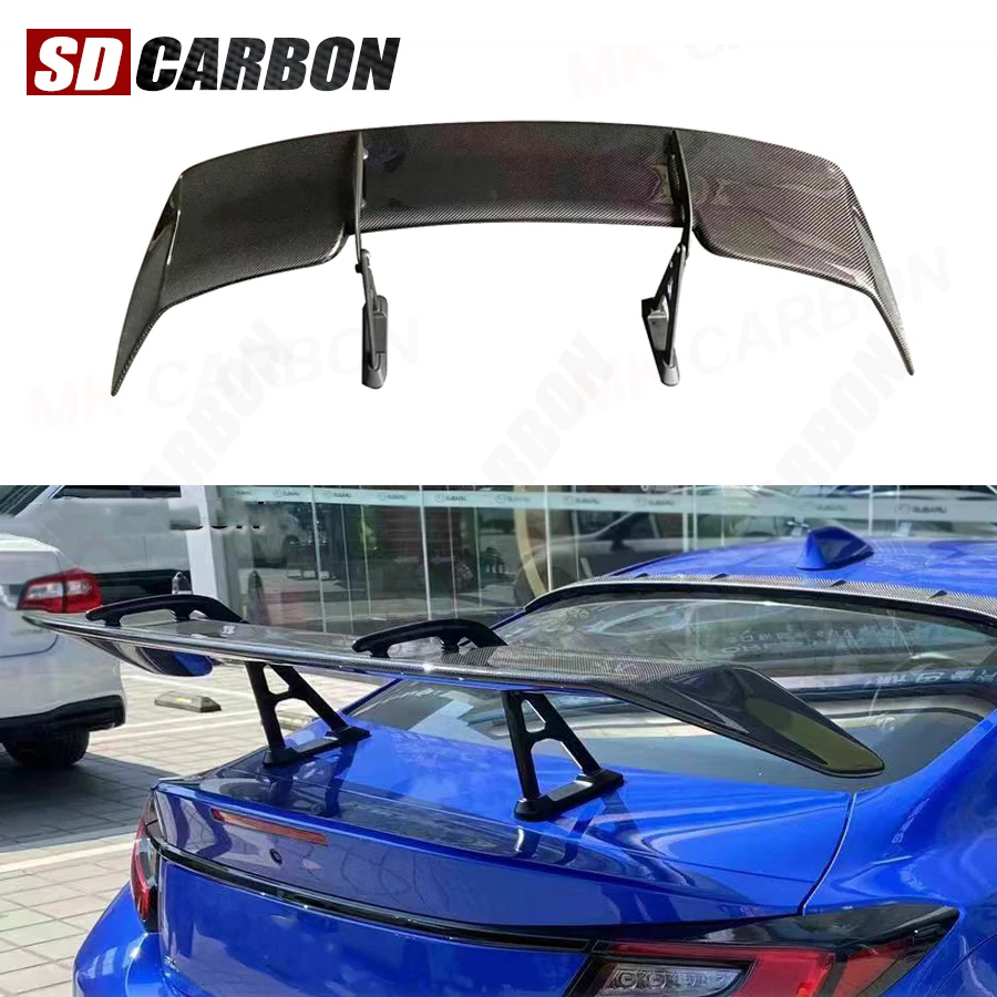 

For Toyota GR86 GT86 Subaru BRZ Carbon Fiber Spoiler Tail fins Rear Trunk Spoiler Guide Wing Rear Wing Car accessories
