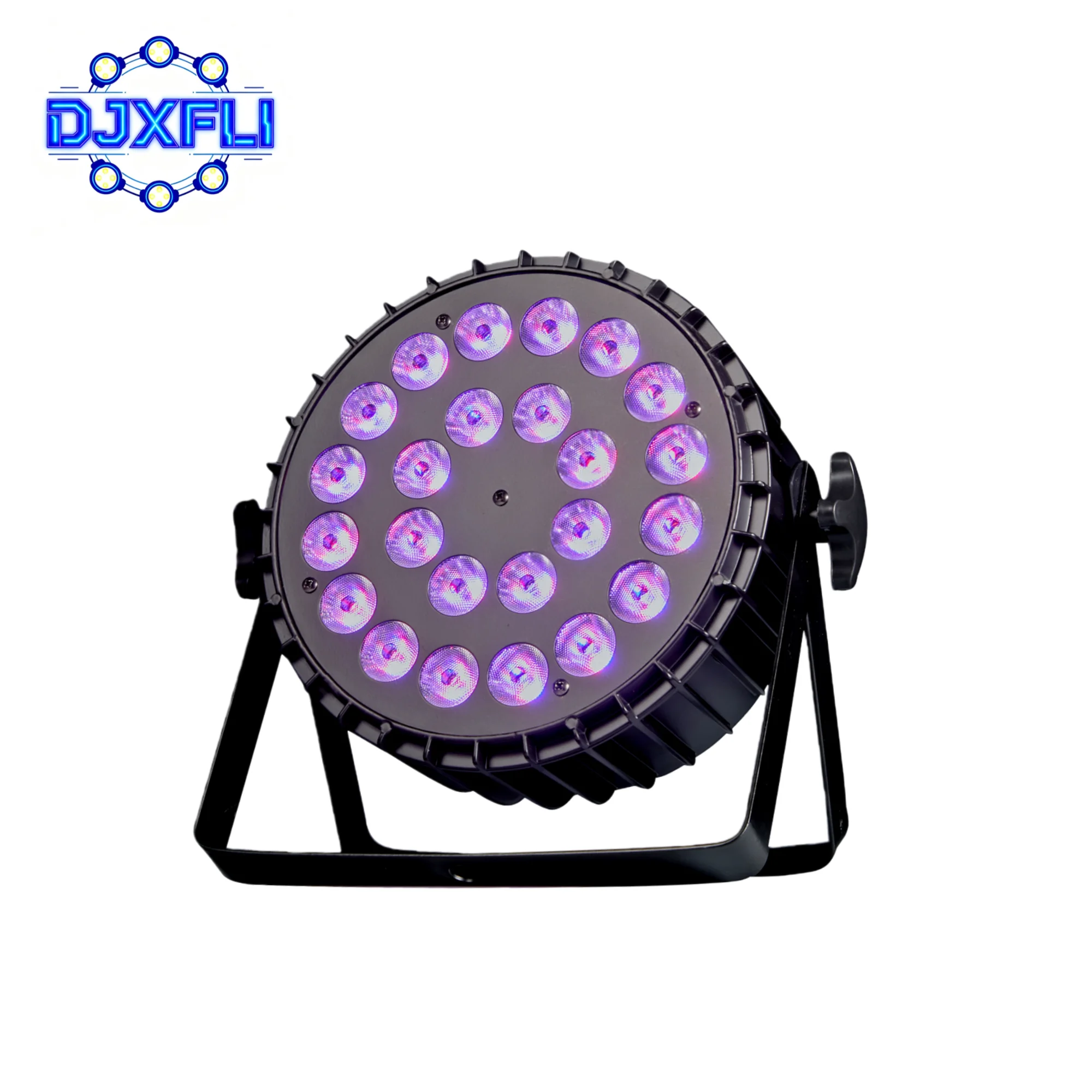 

Многоцветный светодиодный прожектор 24X12W RGBW для вечеринок, KTV, DJ, сценического освещения, декораций мероприятий и ночных клубов