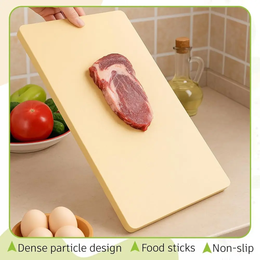 Tábua de cortar Sashimi profissional, 19,6x10,6x0,8, alta suavidade, segura para máquina de lavar louça para uso em cozinha e restaurante