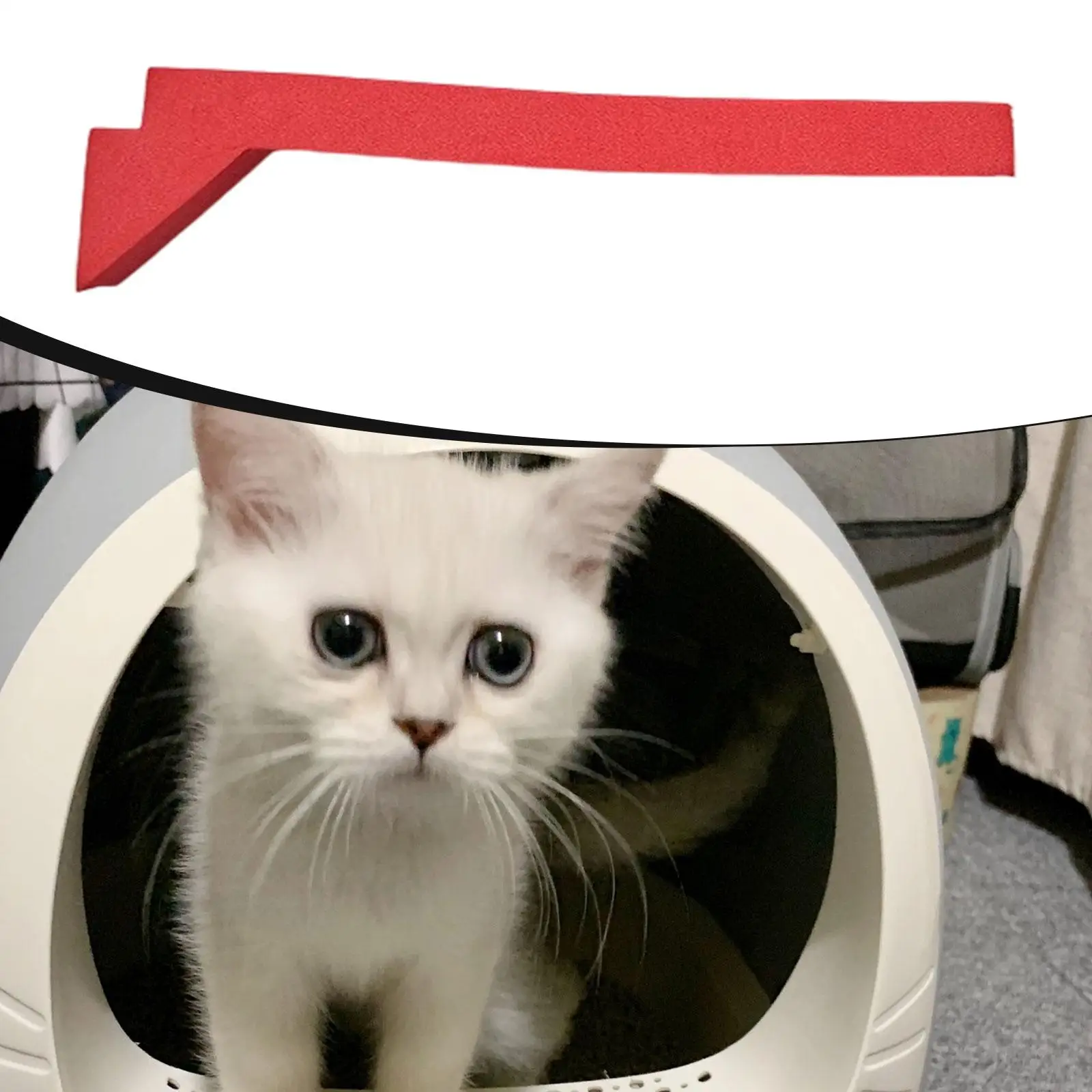 

Красная пена для самоочищающегося кошачьего туалета, уплотнительная лента для обслуживания 10-дюймовых компонентов, запасные части, аксессуары для умного кошачьего туалета