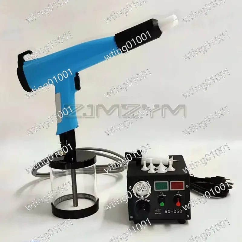 for WX-258 Portable Powder Coating Machine Electrostatic Powder Sprayer For Car Wheel Hub Modification Spraying