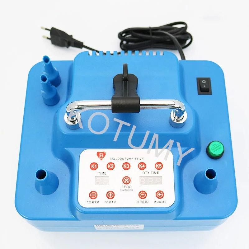 

Electric Balloon Air Pump Inflator Double Hole High Pressure Inflator Air Balloon Blower For Party 110V/220V
