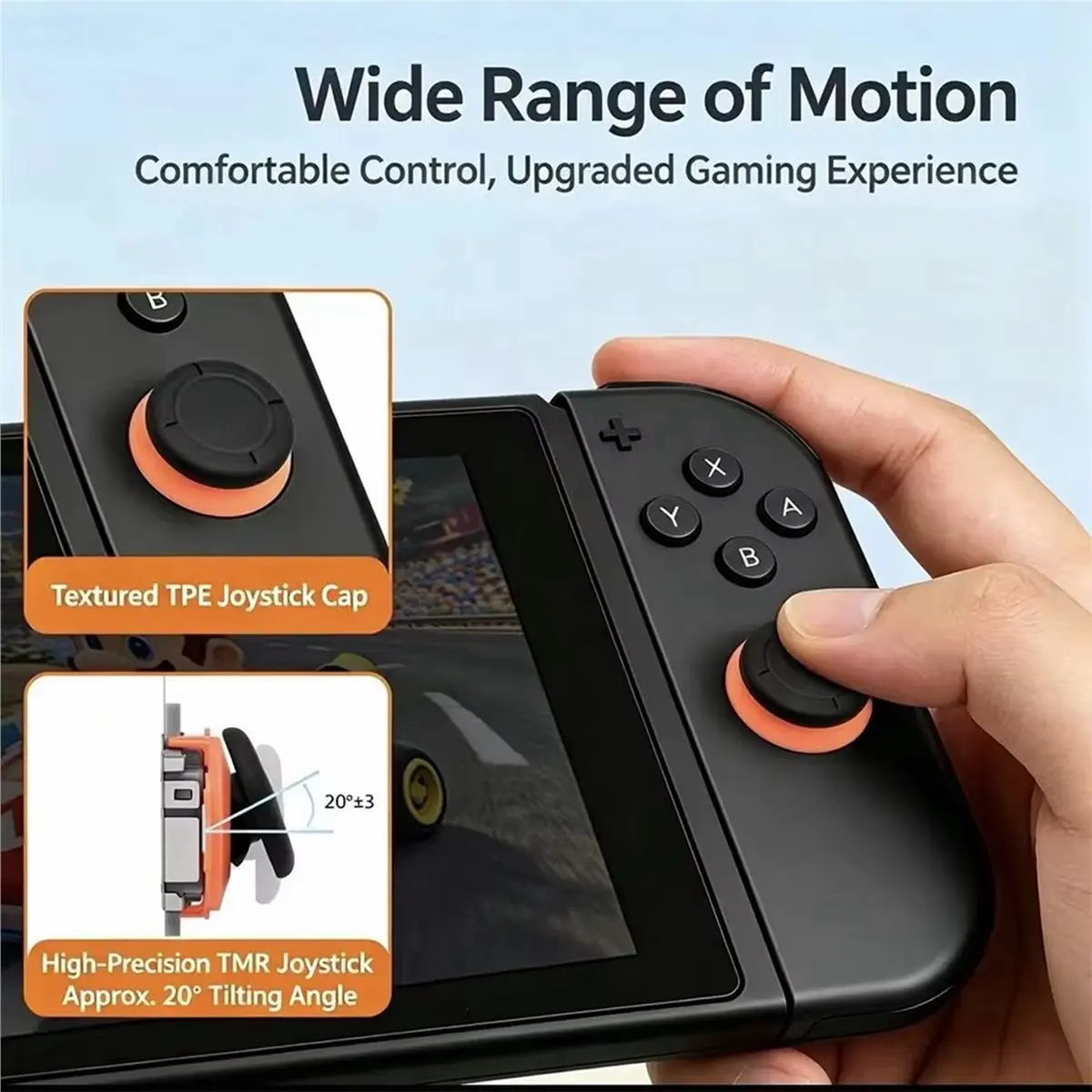 Joystick Anti-Drift Analog Stick for Switch2 Game Controller 3D Analog Stick Repair Accessories