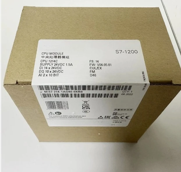 

Brand New Original 6ES7214-1AG40-0XB0 6ES7 214-1AG40-0XB0 Fast Delivery