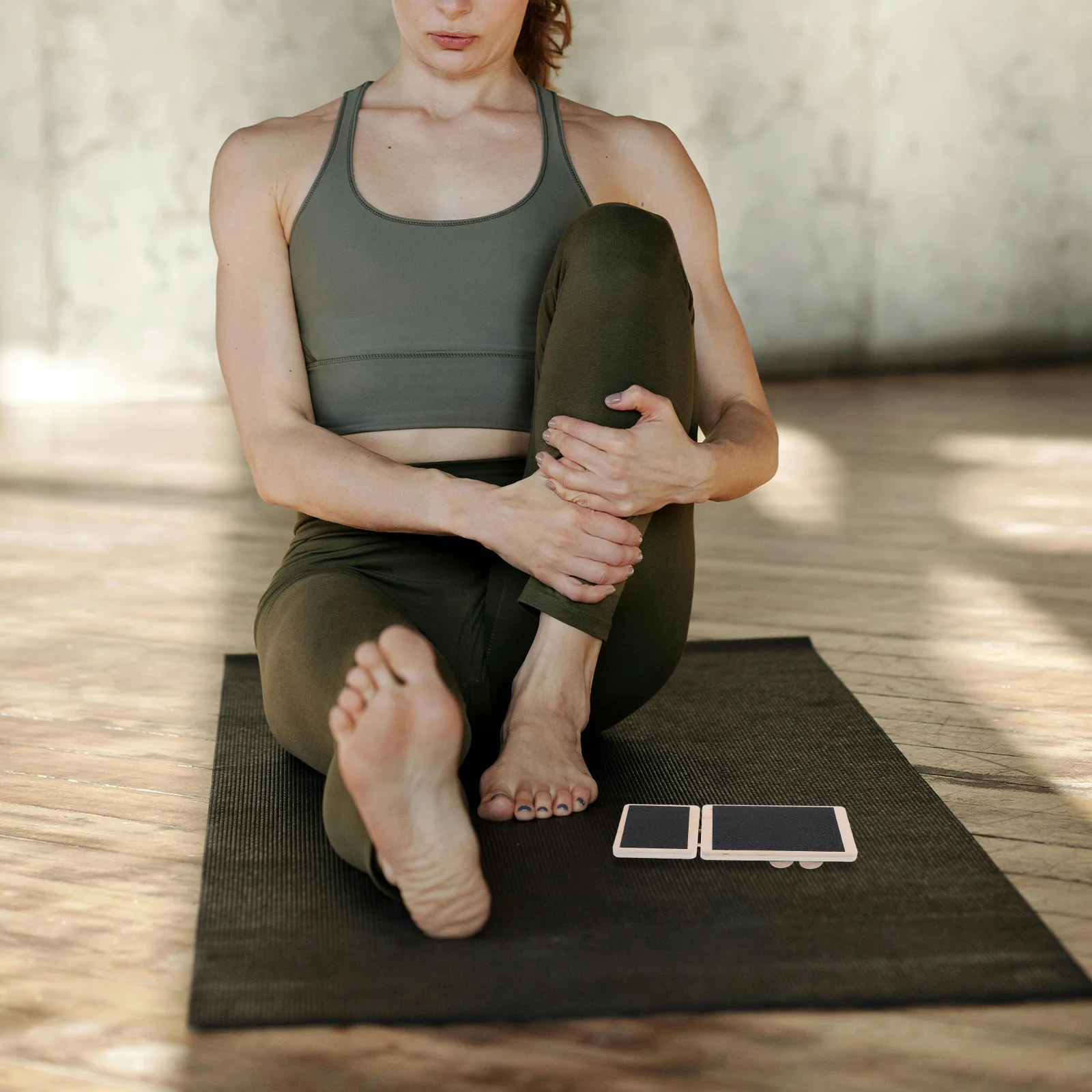 

Wooden Foot Stretcher Ankle Strengthening Equipment Balance Board Calf Stretch Ballet Exercise Relief Discomfort Durability