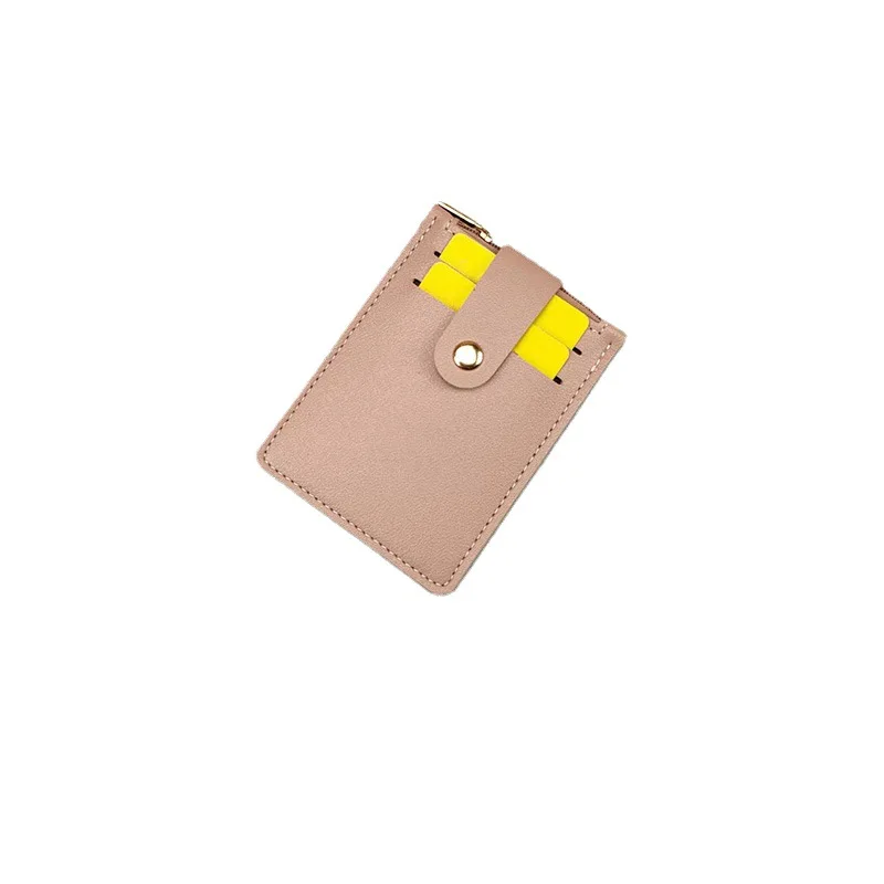 

Модный кошелек из искусственной кожи для визитных и кредитных карт, Женский кошелек для монет, кошелек, брелок, портативный мини-кошелек