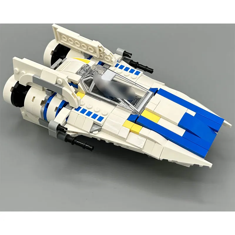 284 шт. MOC- 220010   Знаменитая звезда фильма A-Wing модель космического истребителя DIY творческие идеи детские игрушки на день рождения подарочные блоки