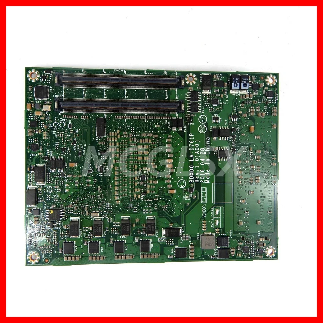 LA-D761P i3-6100 CPU Mainboard For Embedded Box PC 5000 Celeron G3900E Laptop Motherboard CN-0V285V V285V Tested OK