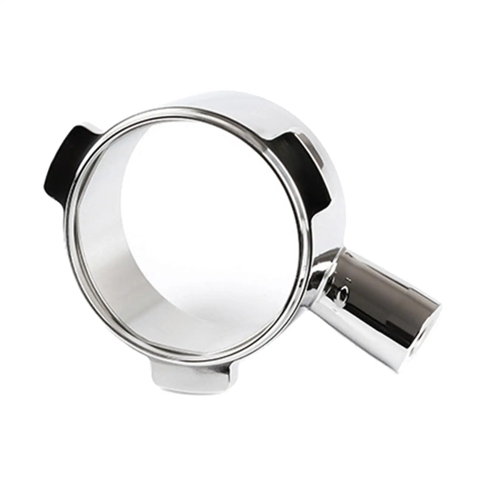 Stainless Steel Coffee Portafilter Group Head 54mm Bottomless Replacement Part for 3 Ear Coffee Machine Accessories