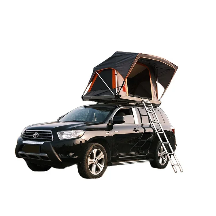 

APZC004 2022 Top hot sale family travel outdoor glamping aluminum foldable camping car roof top tent waterproof