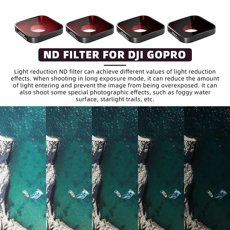 ل GoPro 11/10/9 بانورامية الرياضة كاميرا عدسة تصفية الأشعة فوق البنفسجية واقية تصفية CPL ND8/16/32/64 تصفية أطقم التصوير الملحقات