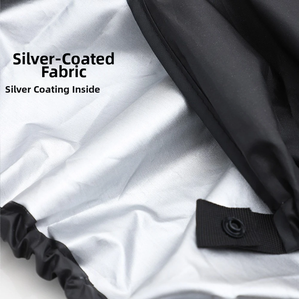 Waterproof Outdoor Air Conditioning Cover Dustproof Sun Protection Air Conditioner Sunscreen Cover Anti-Snow Windproof