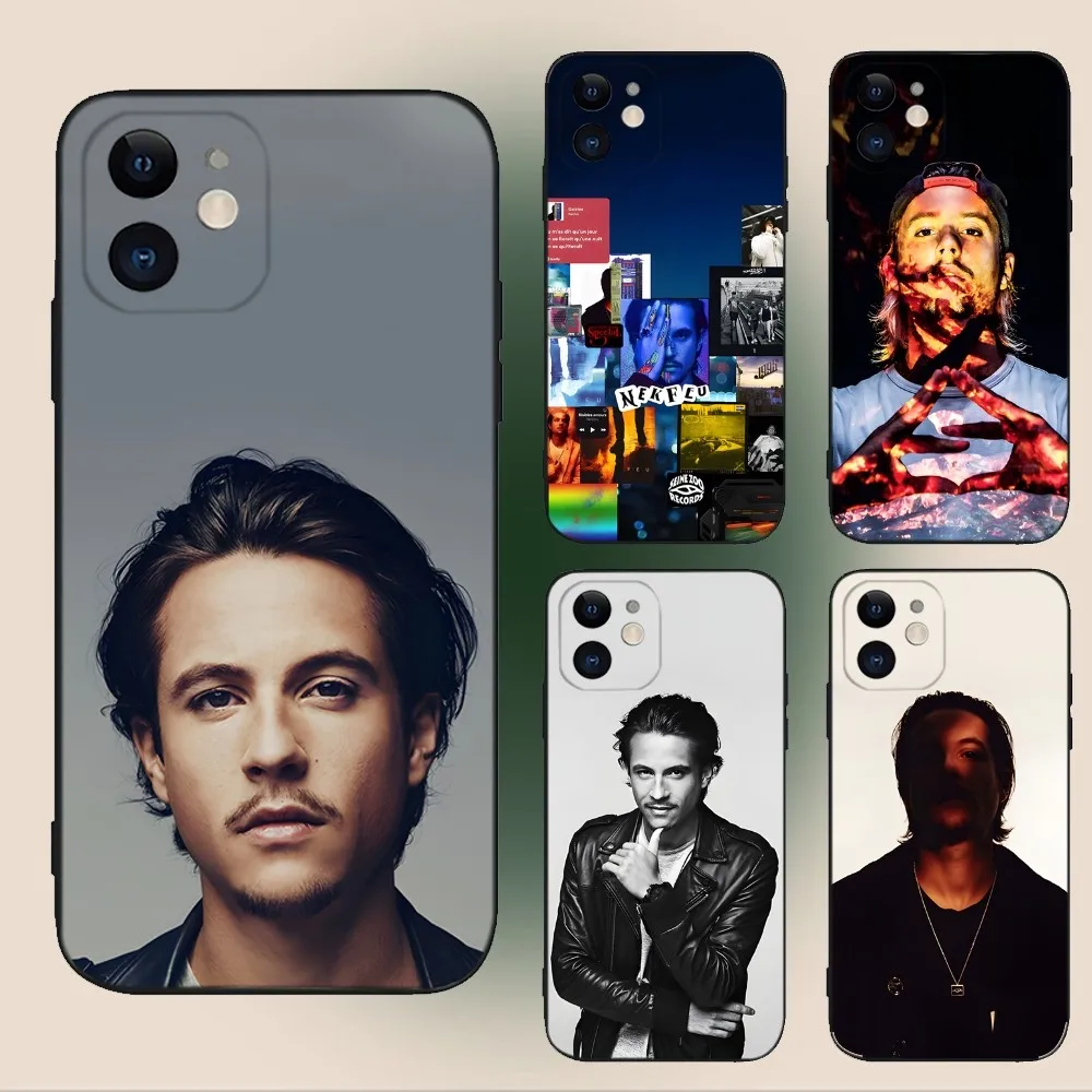 N-Nekfeu Ken Samaras Rapper Phone Case For iPhone 15,14,13,12,11,Plus,Pro Max,XS,X,XR,SE,Mini,8,7 Soft Silicone Black Cover