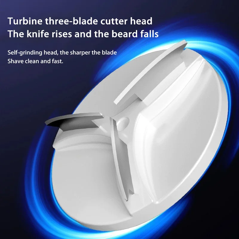 Electric Razor For Men Mini Travel Shaving Machine Washable Portable Men's Beard Trimmer Razor USB Rechargeable & Washable