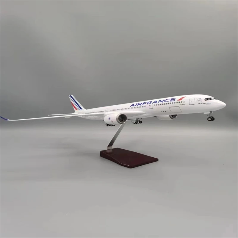 A350-900-AirplanePlane airplane, modelo grande de 47CM, escala 1:130, con luz LED para colección