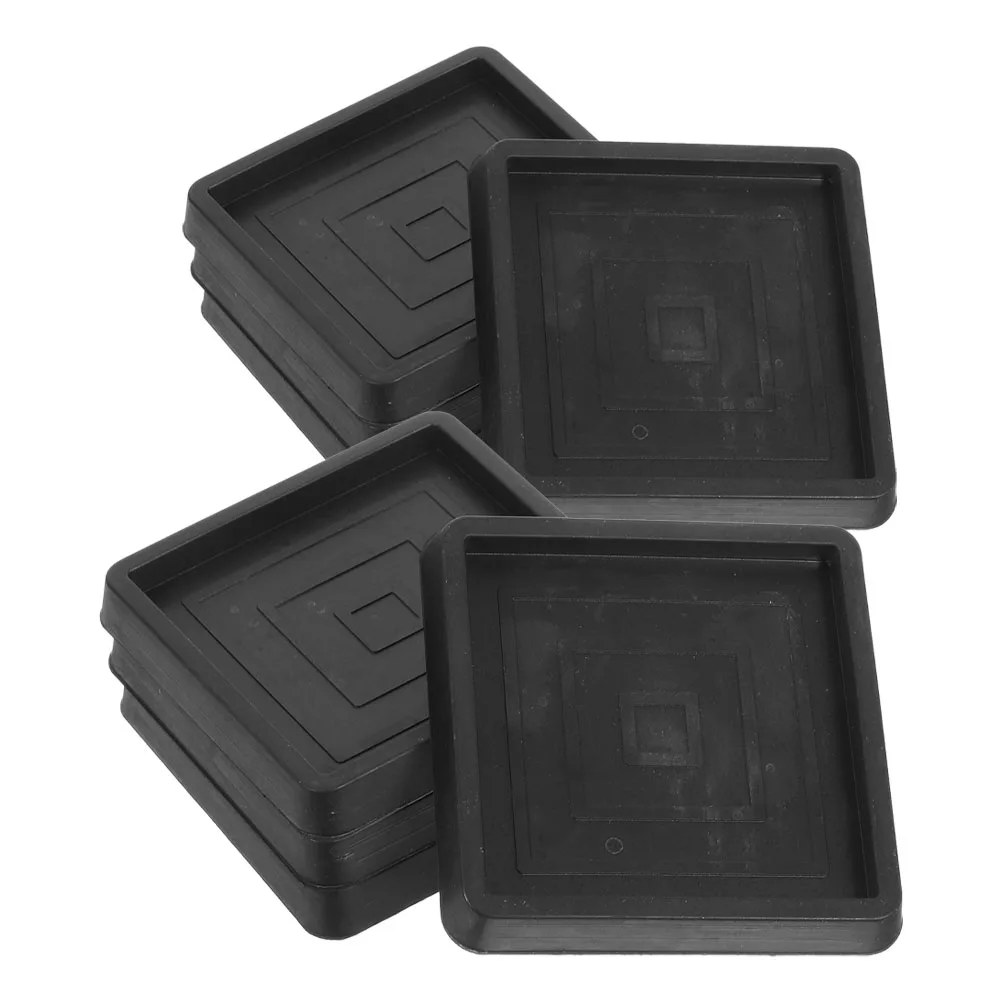 

8 Pcs Floor Protectors Furniture Legs Bed Non Skid Pads Pads Anti-skid Rubber Stoppers Couch Household Couch Stoppers Chairs