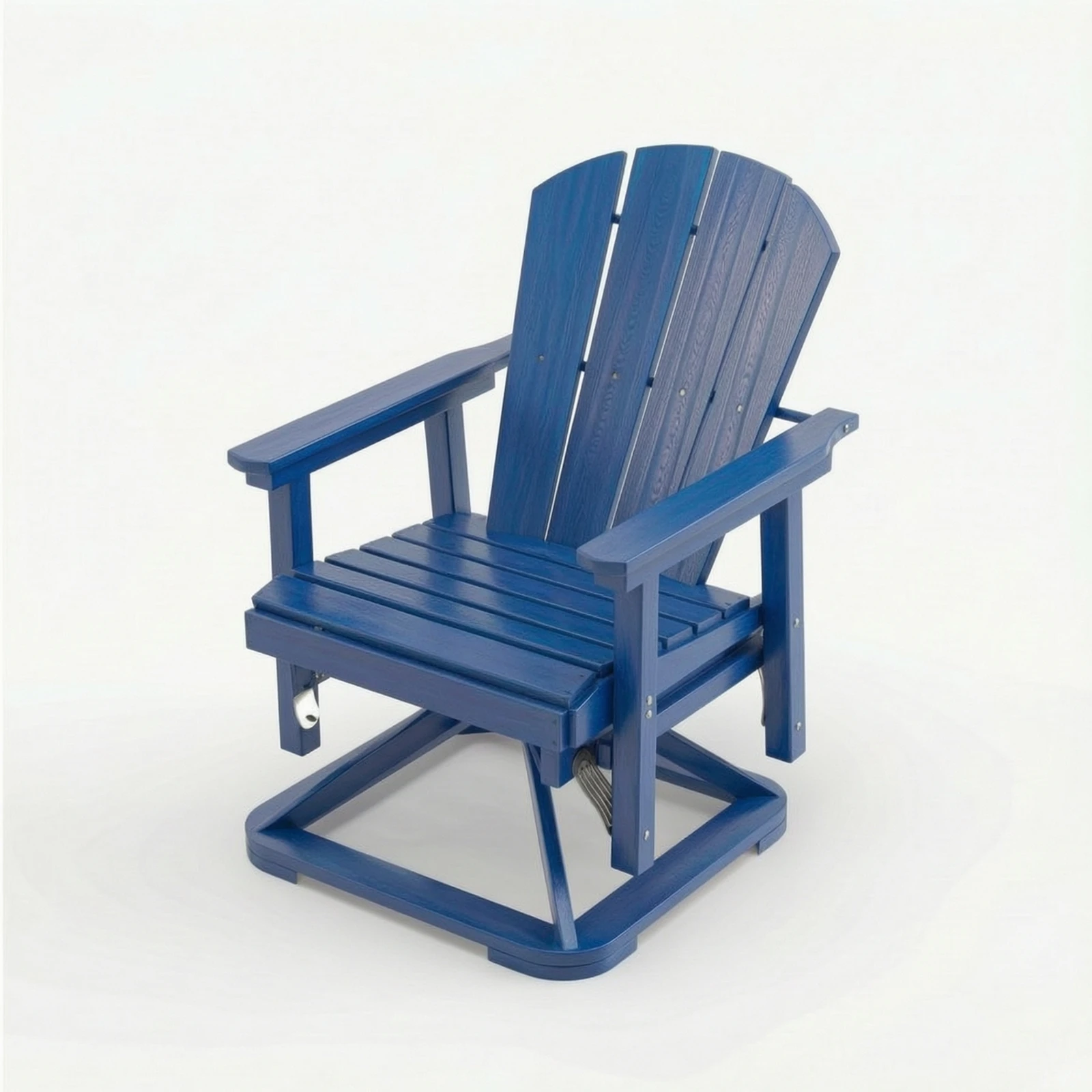 Swivel Lounge Chair Weather-Resistant Patio Chair with Swivel Base Furniture Sturdy Supportive for Balcony, Poolside