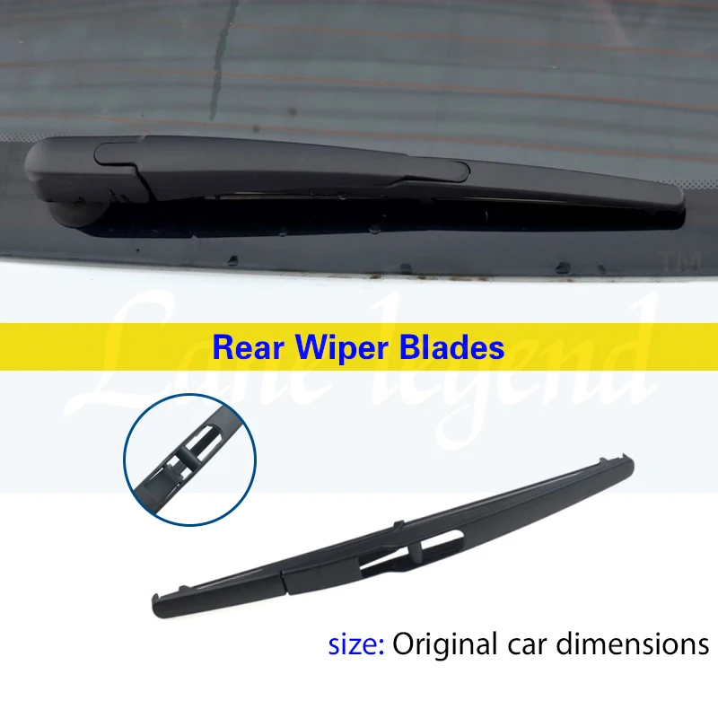 3pcs For BAIC Senova X25 2017 2018 2019 1.5L Model Car Front Rear Windscreen Wiper Blades Accessories Wiper Blade Brushes Cutter