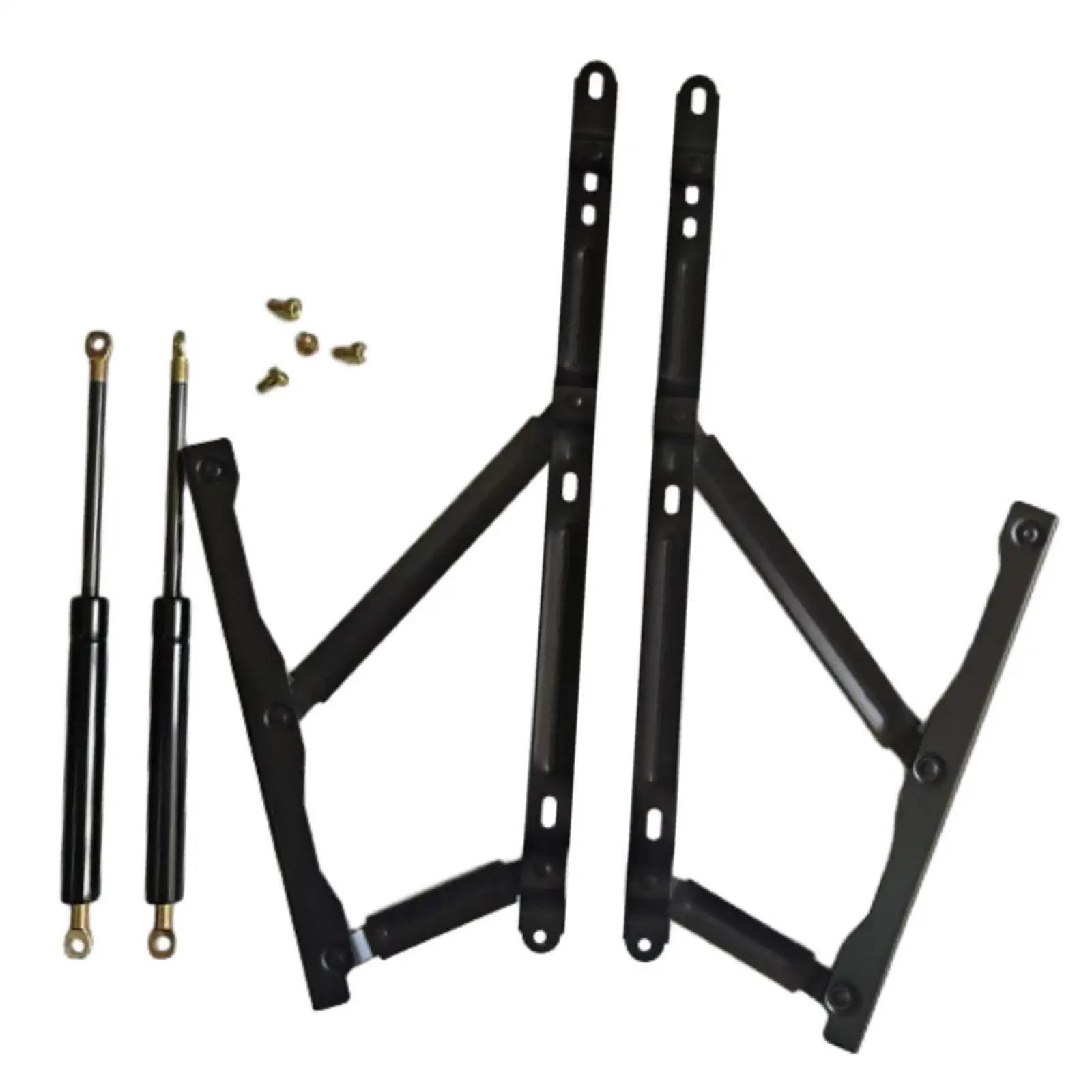 60kg Load Lift Up Storage Bed Hinges Metal Folding Bed Lifting Mechanism for Sofa Bed Installation