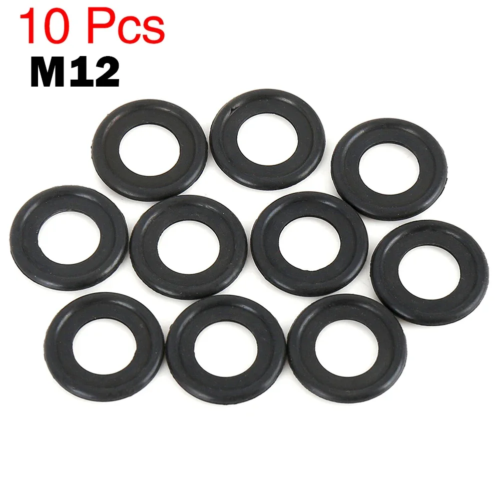 Long Lasting Rubber Gaskets Oil Drain Plug Auto Car Accessories Easy Installation Engine Parts Repair Replacement