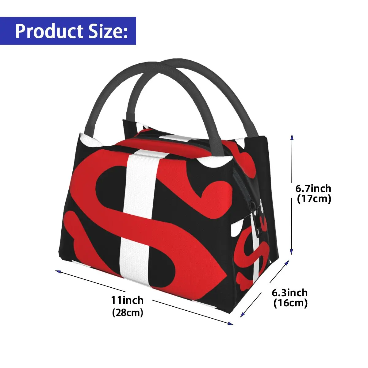 Stade Toulousain Logo Portable insulation bag for Cooler Thermal Food Office Pinic Container