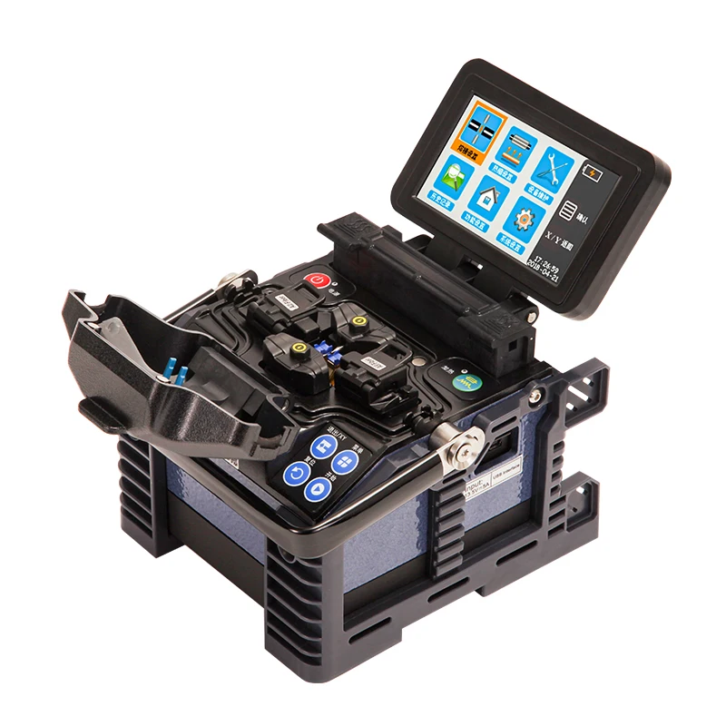 

hot sale ALK-88 fiber optic Fusion Splicer 6 motors Core Alignment Splicing Machine for ftth telecom