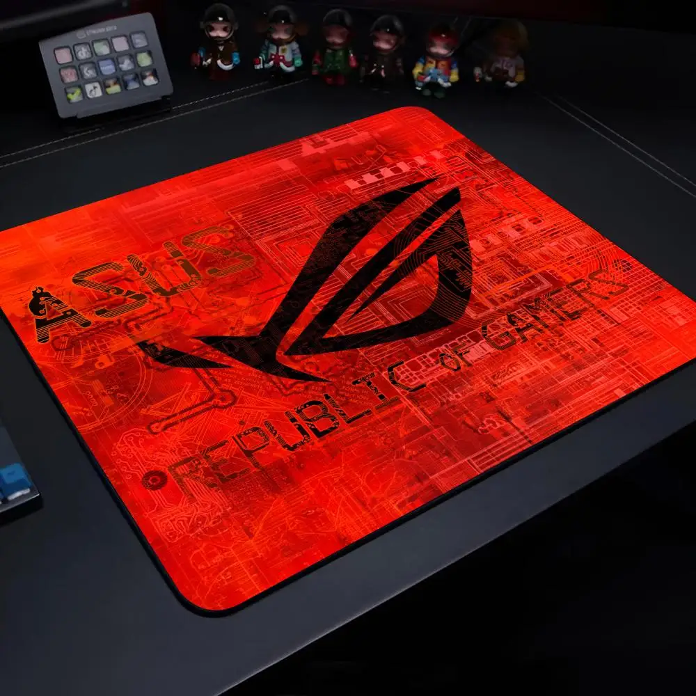 ROG ASUS Mouse Pad Gaming Laptops Keyboard Mat Deskmat Pc Accessories Desk Protector Mousepad Gamer Mats Anime