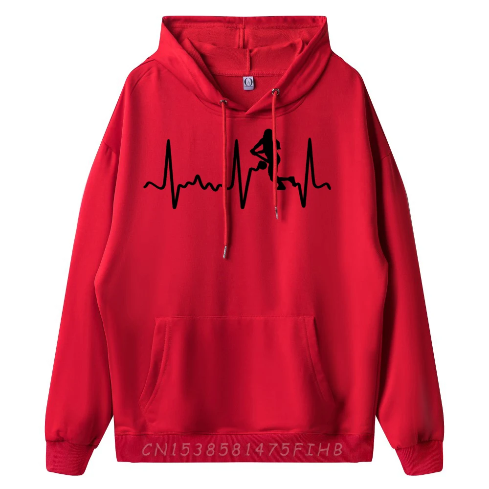 

Black Softball Slap Hitter Heartbeat Mens Designer Clothes Skin-friendly and soft Hoodie Letter