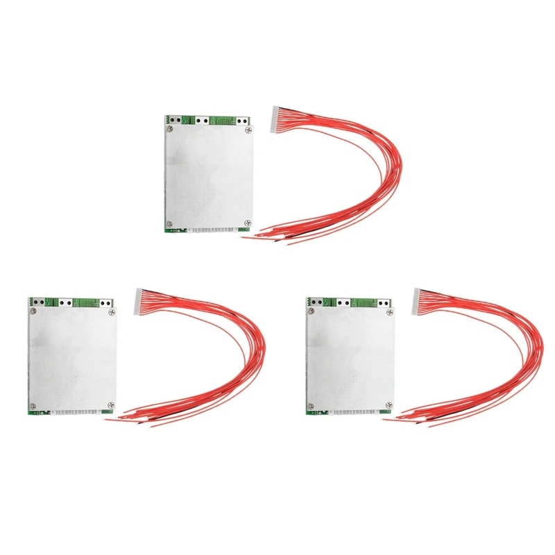 

3X 13S 35A 48V Power Lithium Battery Protection Board BMS With Equalization Circuit-AAAE
