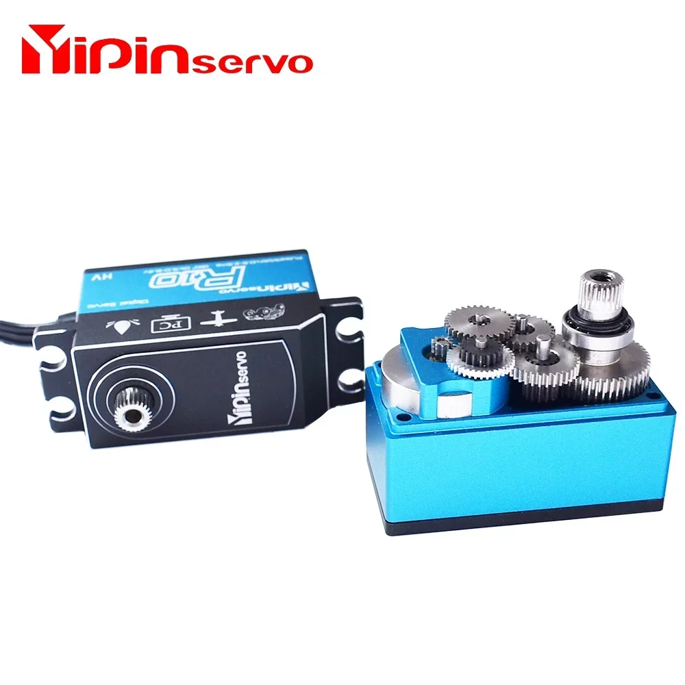 GX YIPIN 10KG 15KG 18KG 20KG Metal Gear High Speed Brushless Short Body Digital Servos for 1/10 RC Model Car Drift Racing