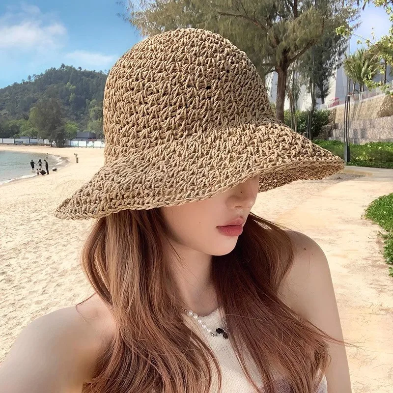 New women's hat UV and vacation