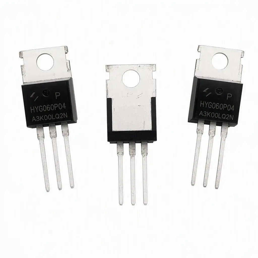(10 pcs) HYG060P04LQ2P TO-220FB-3L HYG060P04 G060P04 - P-Channel MOSFET -40V 5.9mΩ