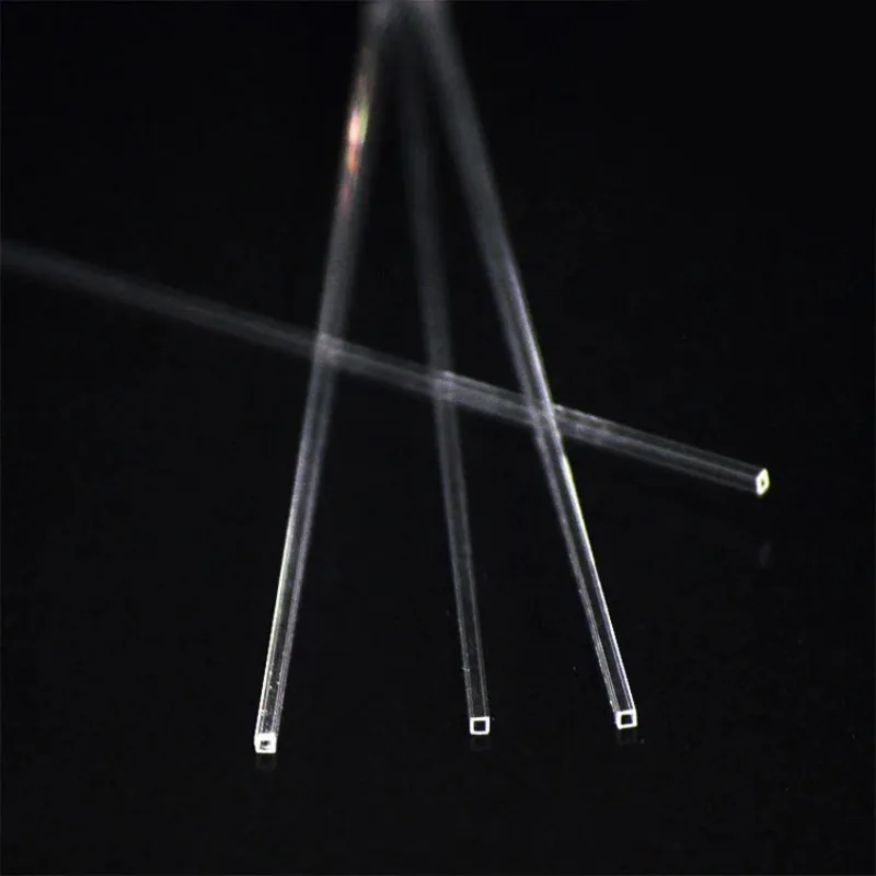 Flanges Quartz Capillary Tube made of Transparent High Temperature Resistance Quartz Glass