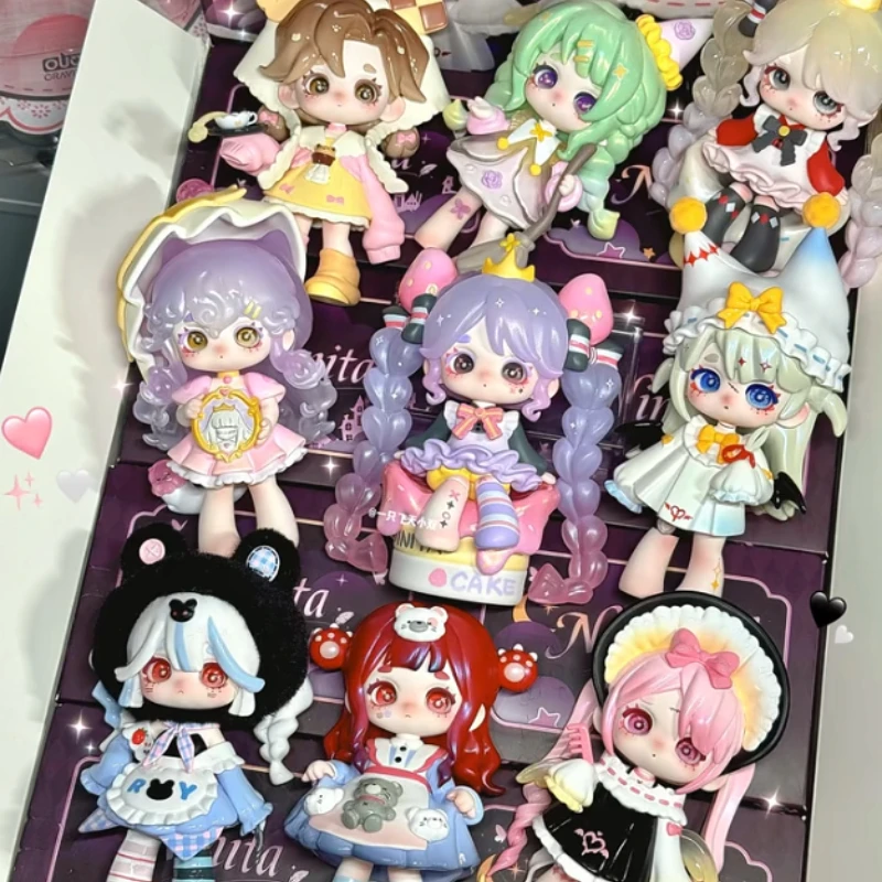 

Ninita Mirror Paradise Series Blind Box Cute Ninita Аниме Кукла-сюрприз Сумка Mystery Box Аниме Фигурка Настольный Декор Девушка Игрушки Новый