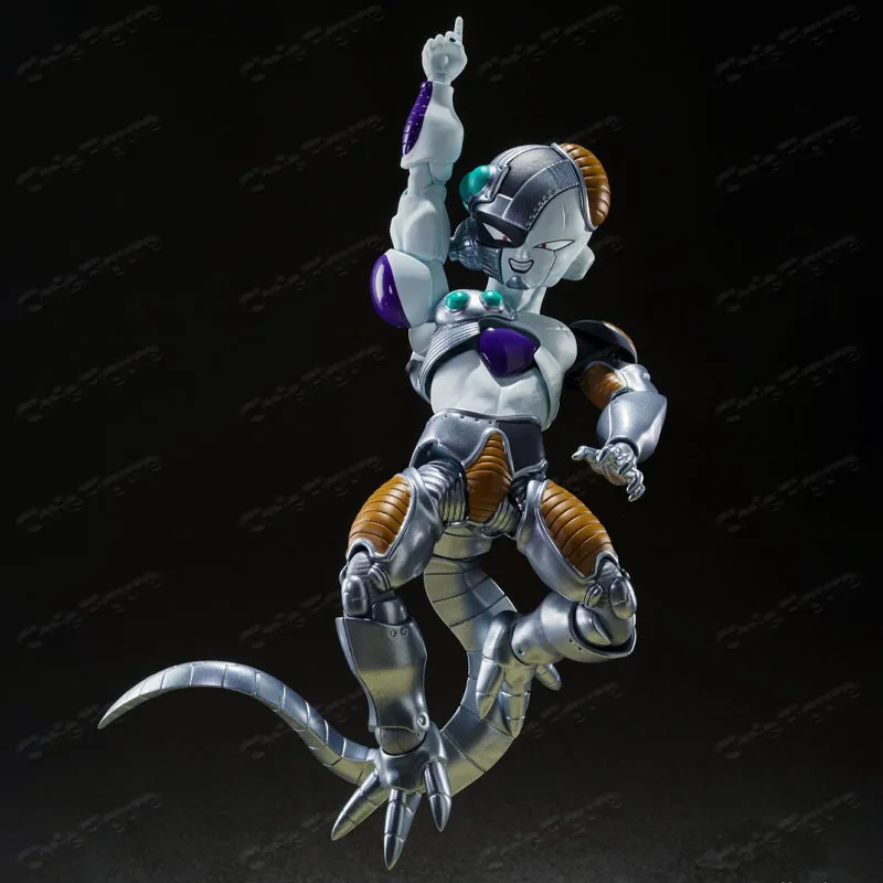 

In Stock Bandai S.H.Figuarts Dragon Ball Z Super Saiyan Trunk Boy Future Mecha Frieza Action Figure Set with Sword Accessories