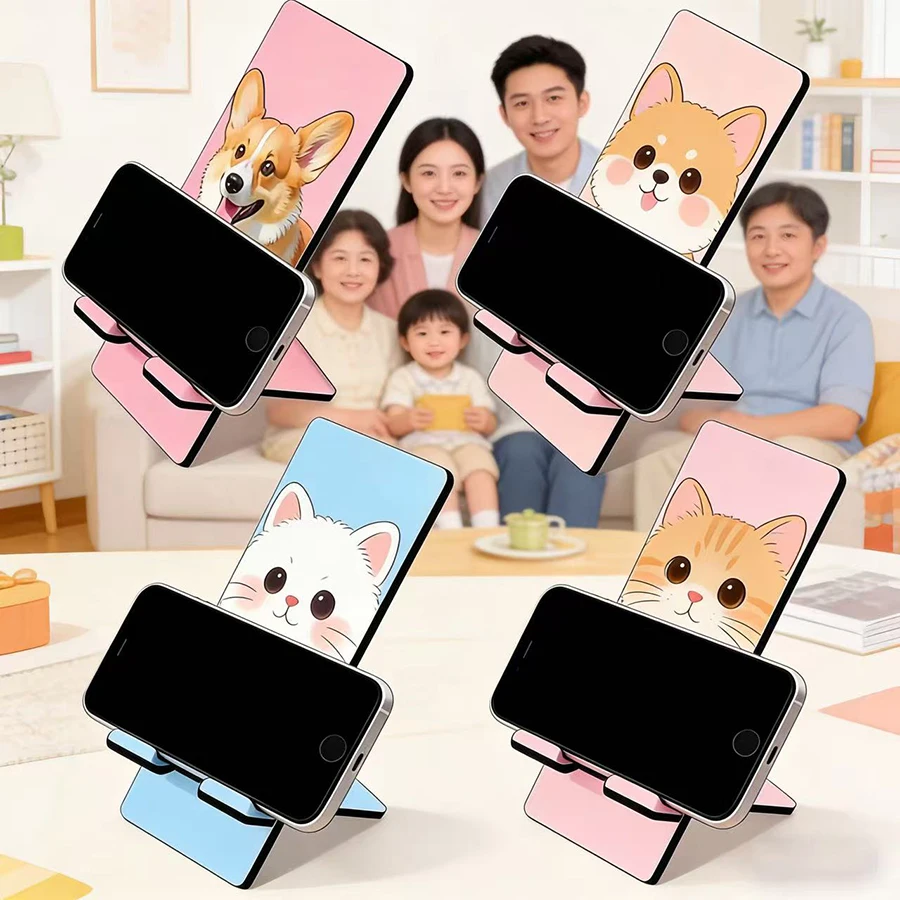 Personalized Custom Blank Mobile Phone Holder. Printed Photo Lai Ren Mobile Phone Holder As An Exclusive Gift For Friends.