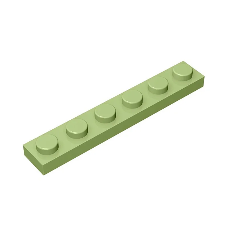 50 Stück 3666 1x6 Punkte Dünne Figuren Bausteine Spielzeug Kompatibel Lehrreich Kreative Größe Geschenk – Detail 13