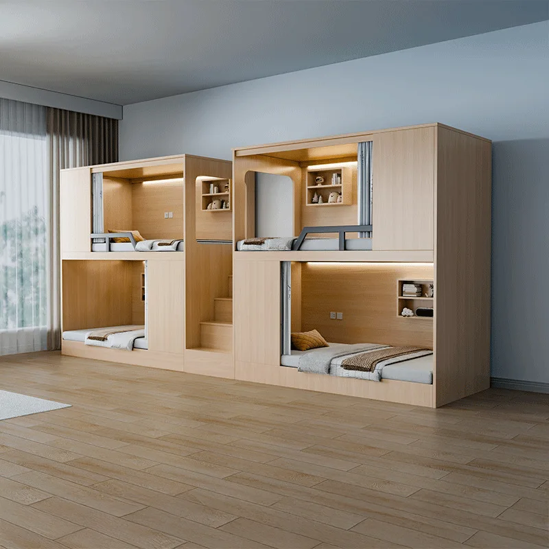 Upper and lower beds, B & B, apartment bed, all-inclusive, youth hostel upper and lower bunk beds, full case customization