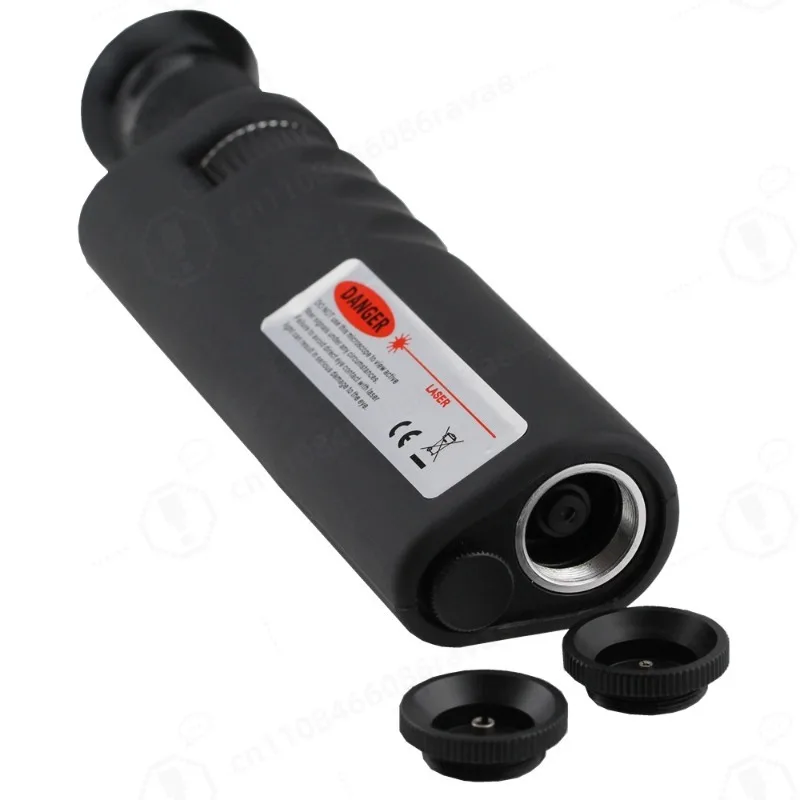 400X Handheld Fiber Optic End Face Inspector Microscope for FC SC LC 2.5mm Jumper Connector Inspection Tool