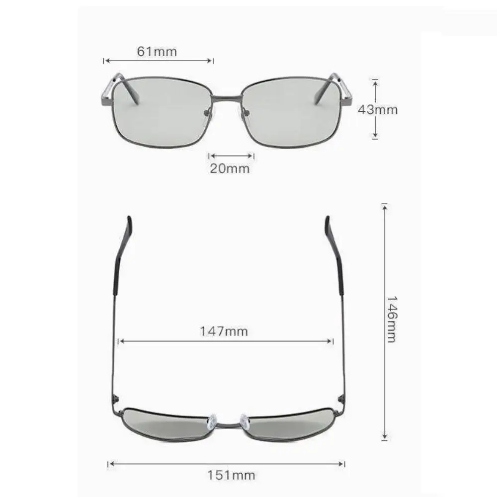 نظارات شمسية مستقطبة فوتوكروميك للاستخدام ليلاً ونهارًا، نظارات شمسية خفيفة الوزن متغيرة الألوان #5