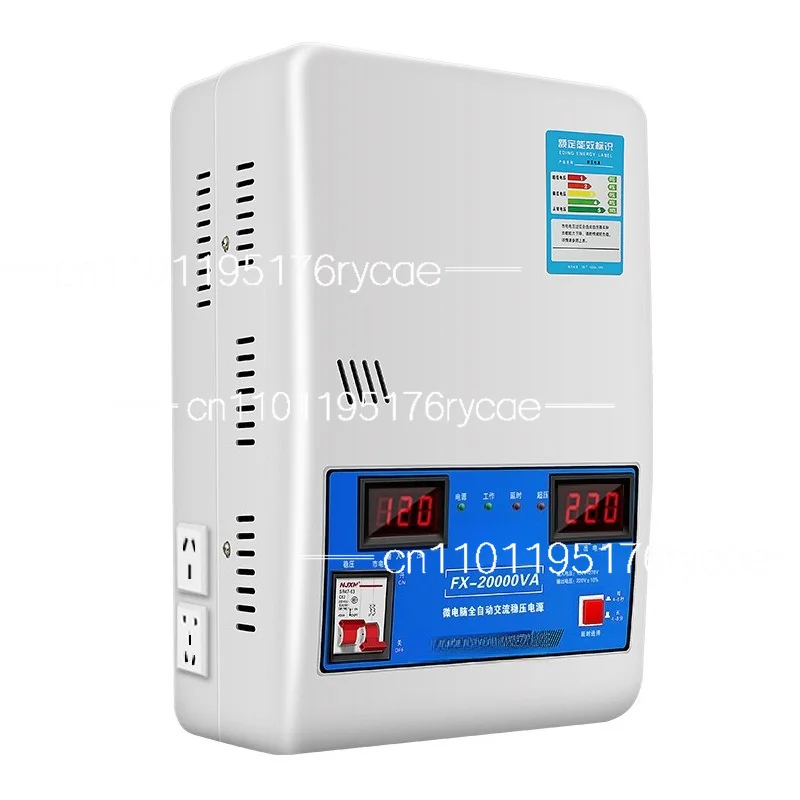 high power single 220v household automatic phase ultra low voltage Voltage regulator