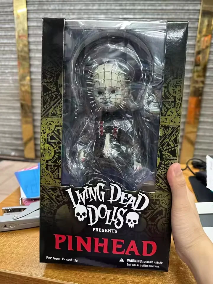 

Куклы Living Dead LDD HellRaiser III Pinhead, классический фильм ужасов, экшн-фигурка, коллекция моделей, игрушки, праздничный подарок на складе 5,0