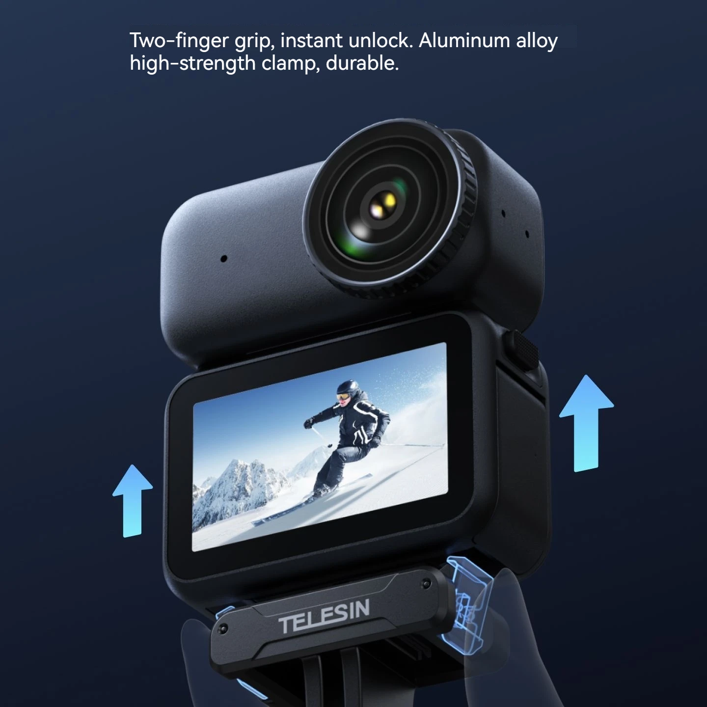 TELESIN Quick Release Adapter For DJI Osmo Nano/action 6 Magnetic Seat Magnetic Sucti