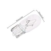 10pcs/set Warm White 12V 5W T10 W5W 194 168 Car License Plate Lights Width Lamp Halogen Bulbs Signal Light