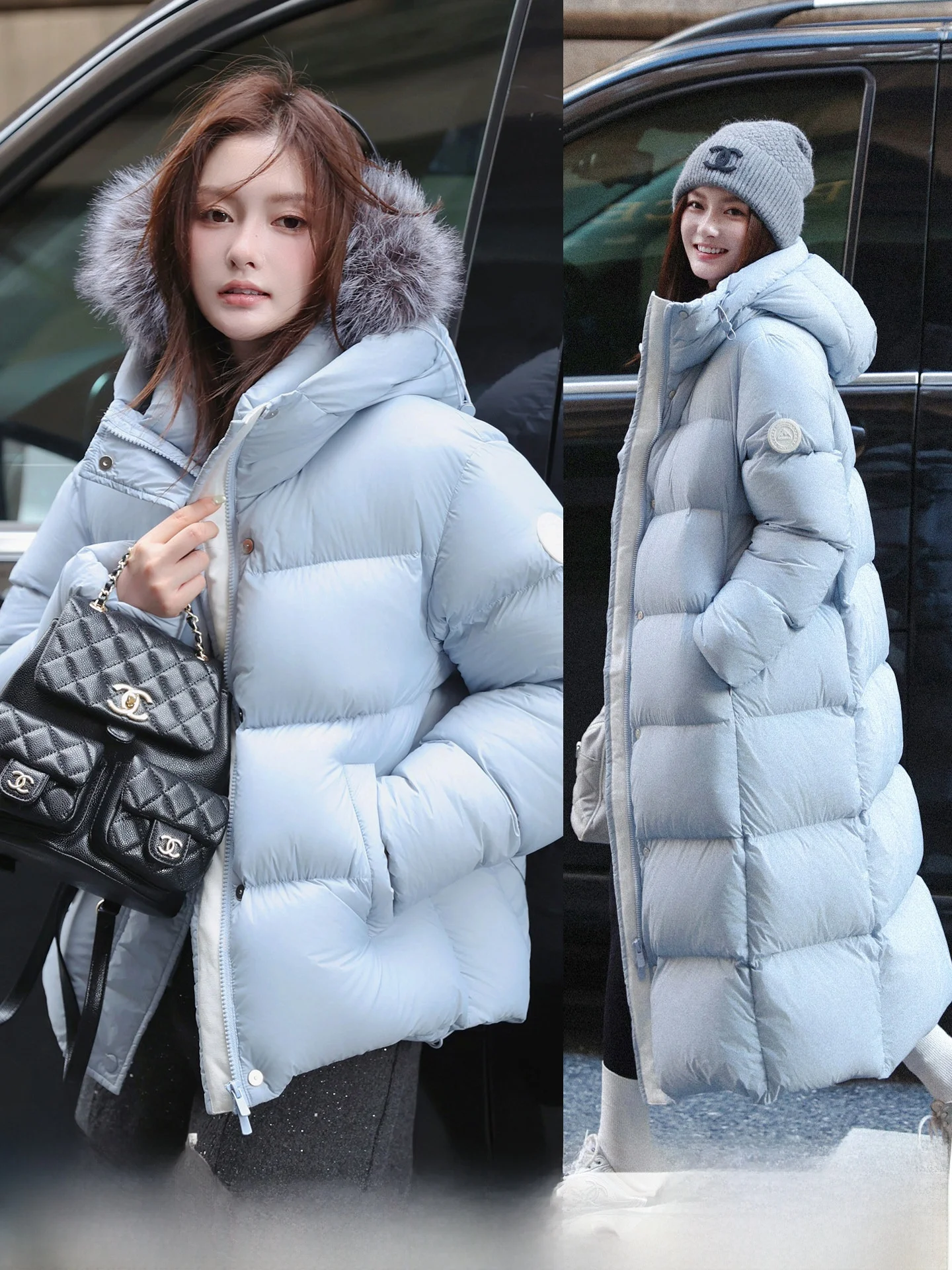 

Женская зимняя куртка-пуховик Snow Mountain 95 White Du с капюшоном, высоким показателем наполнения, теплая верхняя одежда, короткие и длинные рукава