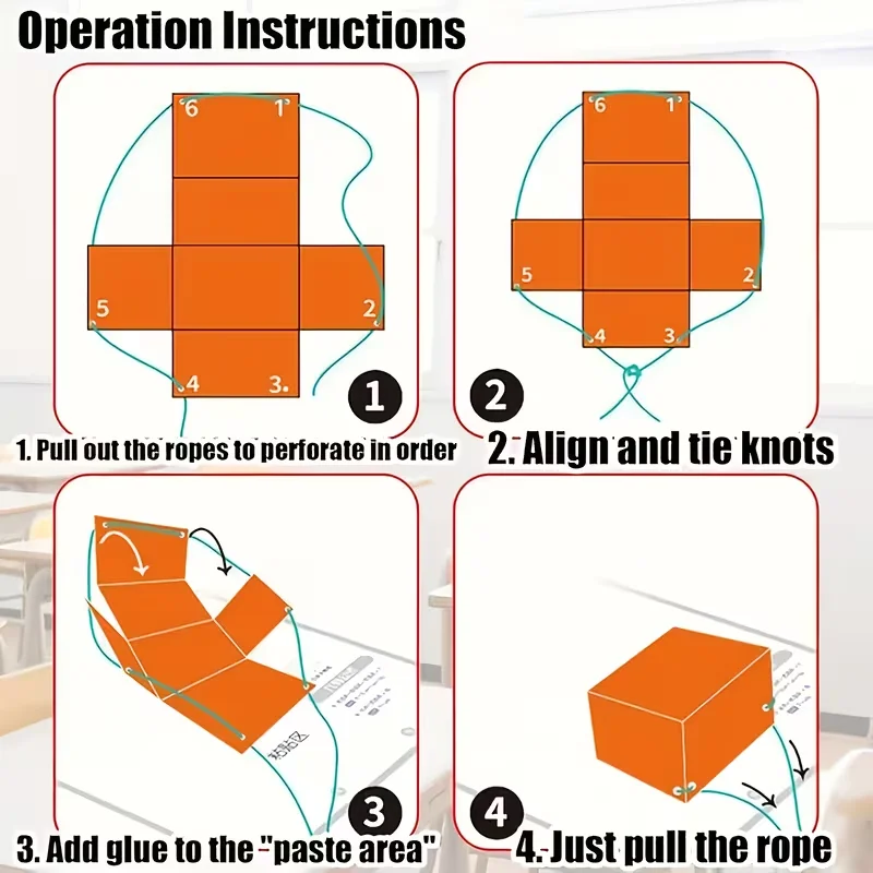 سحب سلسلة ثلاثية الأبعاد الهندسة كتاب تعلم الأطفال DIY بها بنفسك الكتب الصلبة الصلبة نماذج هندسية لعبة التدريب على التفكير الفضائي